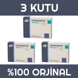 Viagra 100 mg 12 Tablet – Maksimum Etki, Ultra Konfor | Orijinal 3 Kutu Avantajı